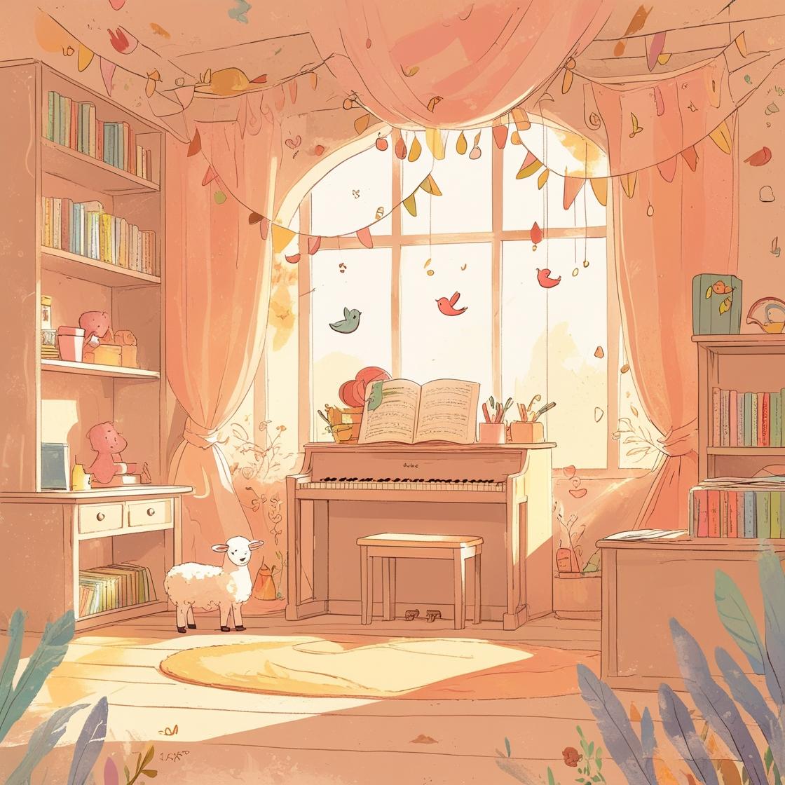 子供が机に向かう、キッズ集中サポート