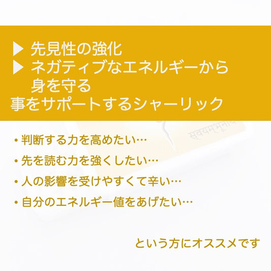 先見性を強化して、ネガティブなエネルギーから身を守る