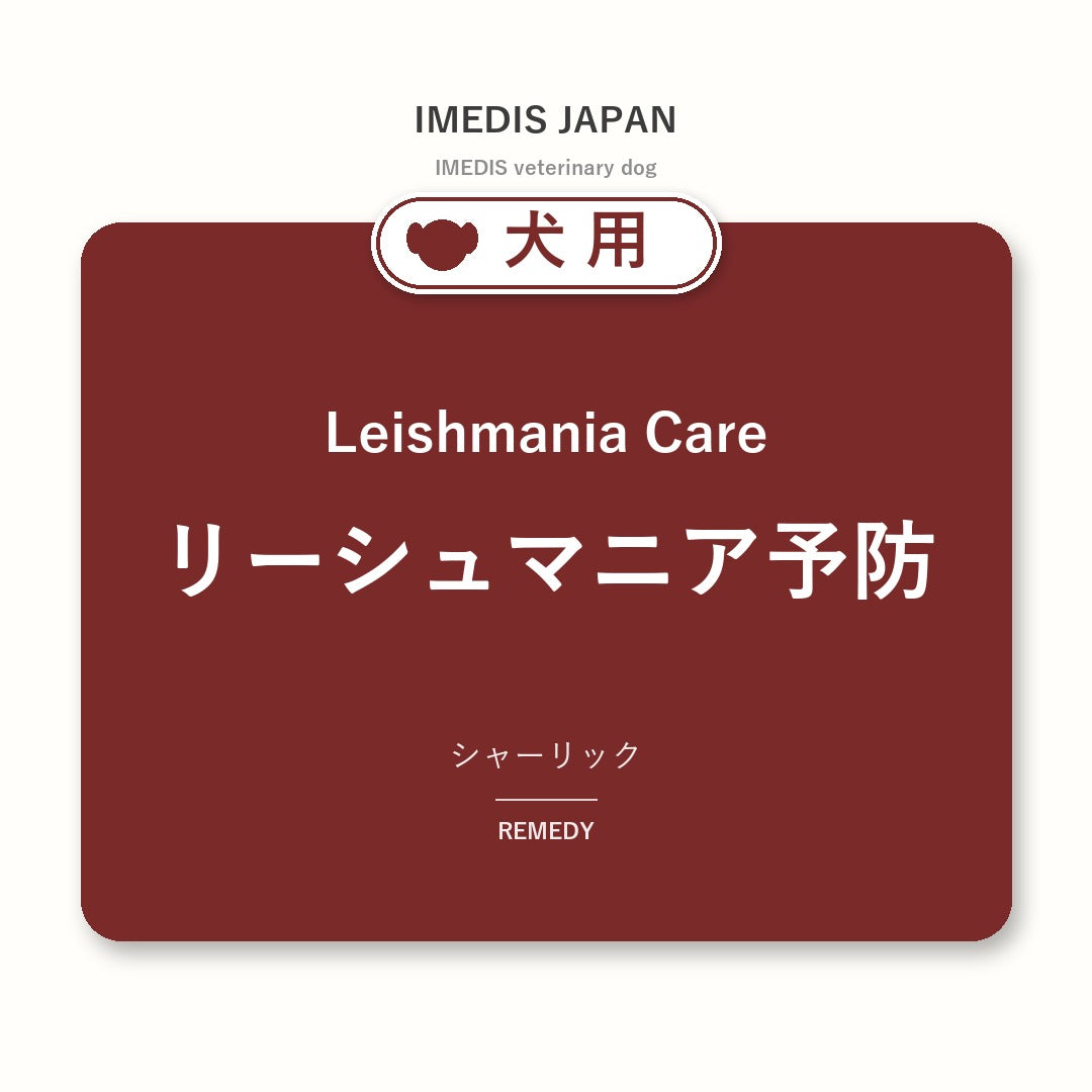 犬用リーシュマニア予防に特化したサポートサプリ（シャーリック）