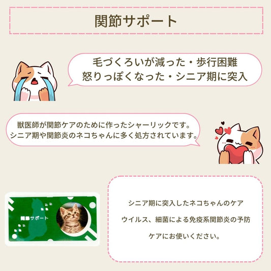 ネコ用関節に特化したサポートサプリ（シャーリック） - 2